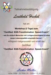 Speed-Coach Ausbildung bei Lothar Müller Hanau