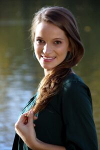Portrait am See im Herbst